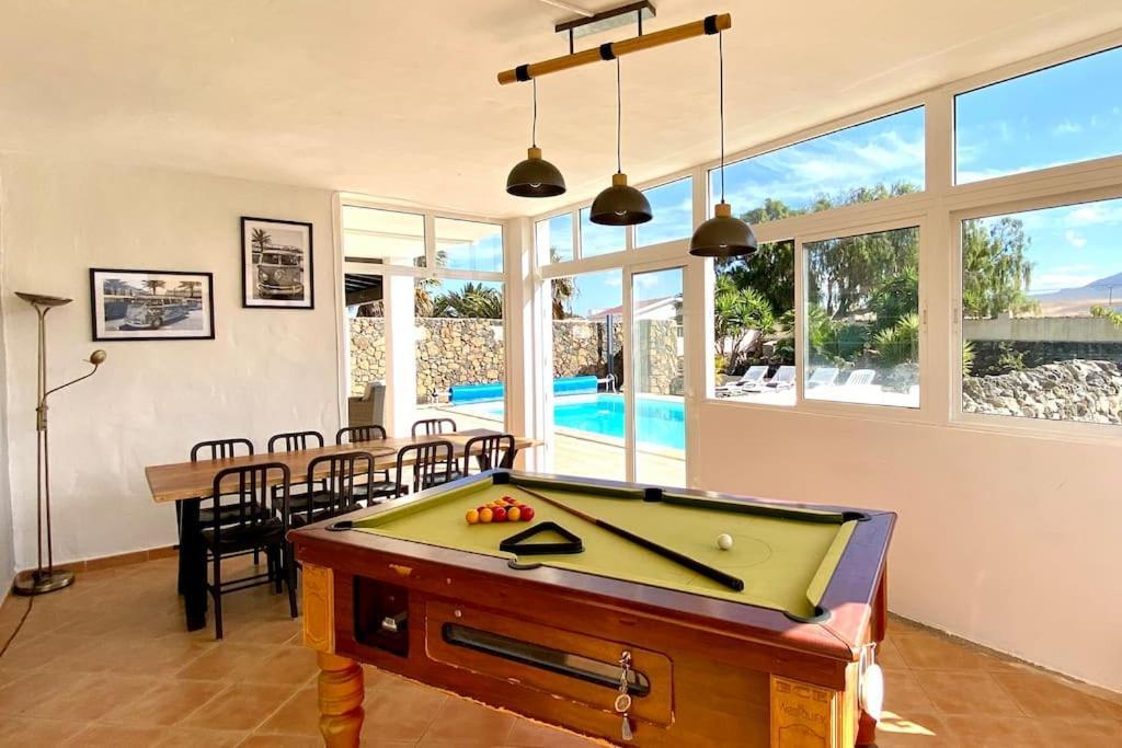 Casa Yukka Villa With Heated Pool Lajares Exterior foto