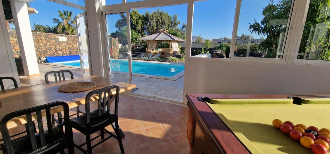 Casa Yukka Villa With Heated Pool Lajares Exterior foto