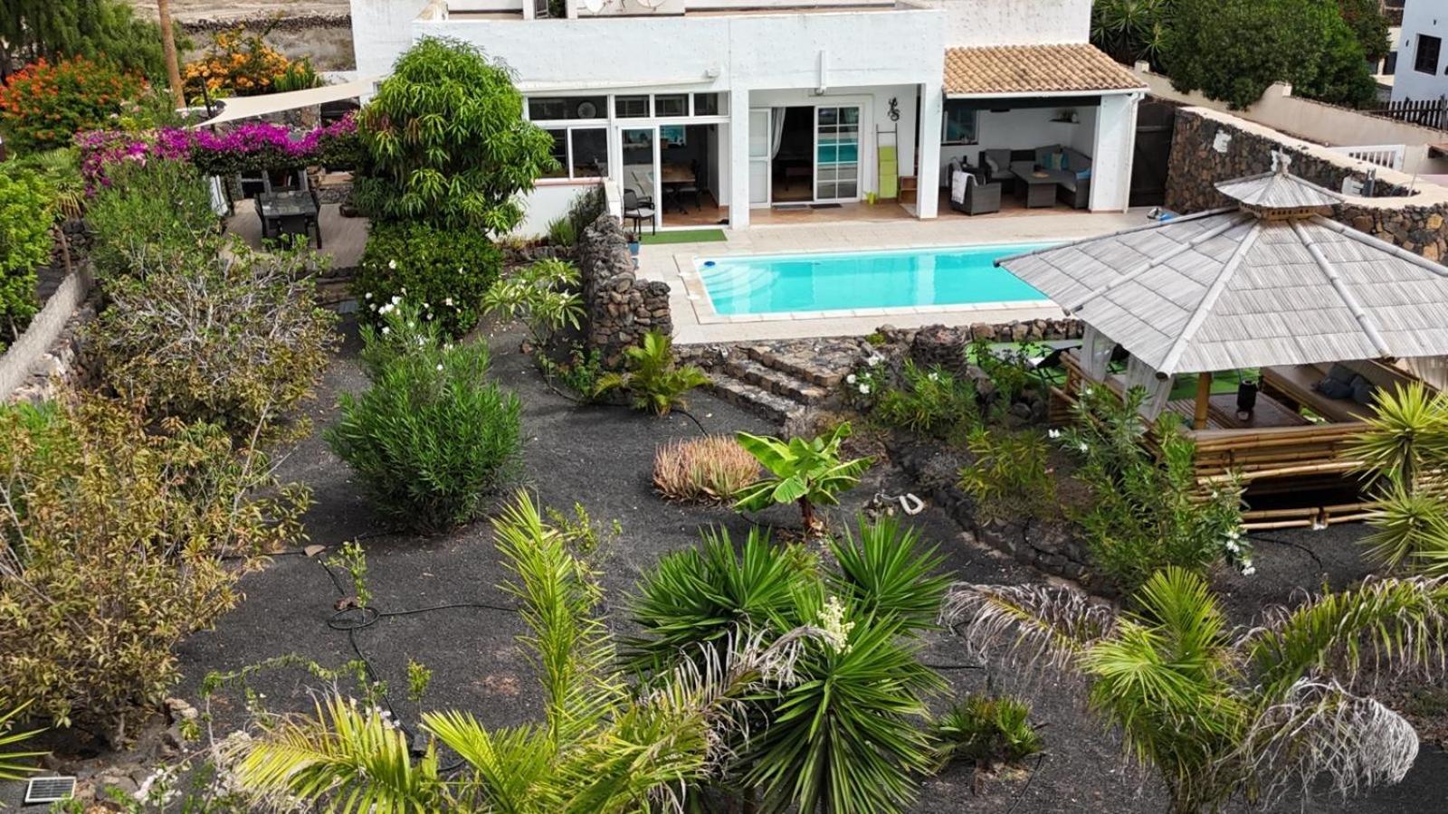 Casa Yukka Villa With Heated Pool Lajares Exterior foto